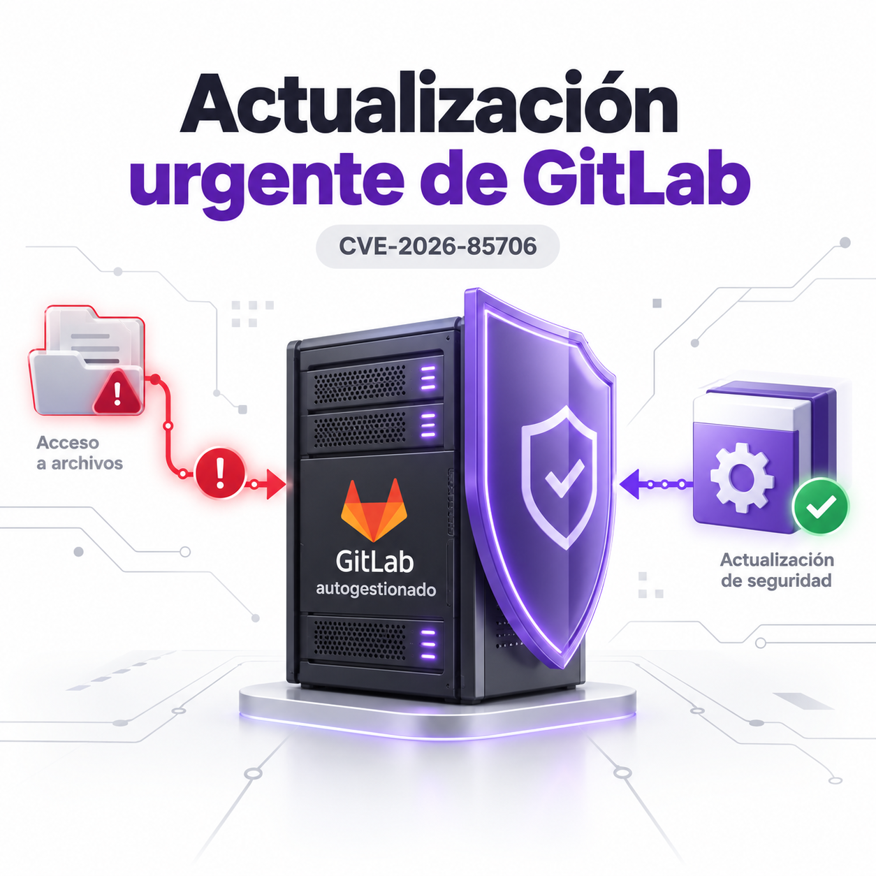 CVE-2026-85706 en GitLab: actualización urgente para instalaciones autogestionadas
