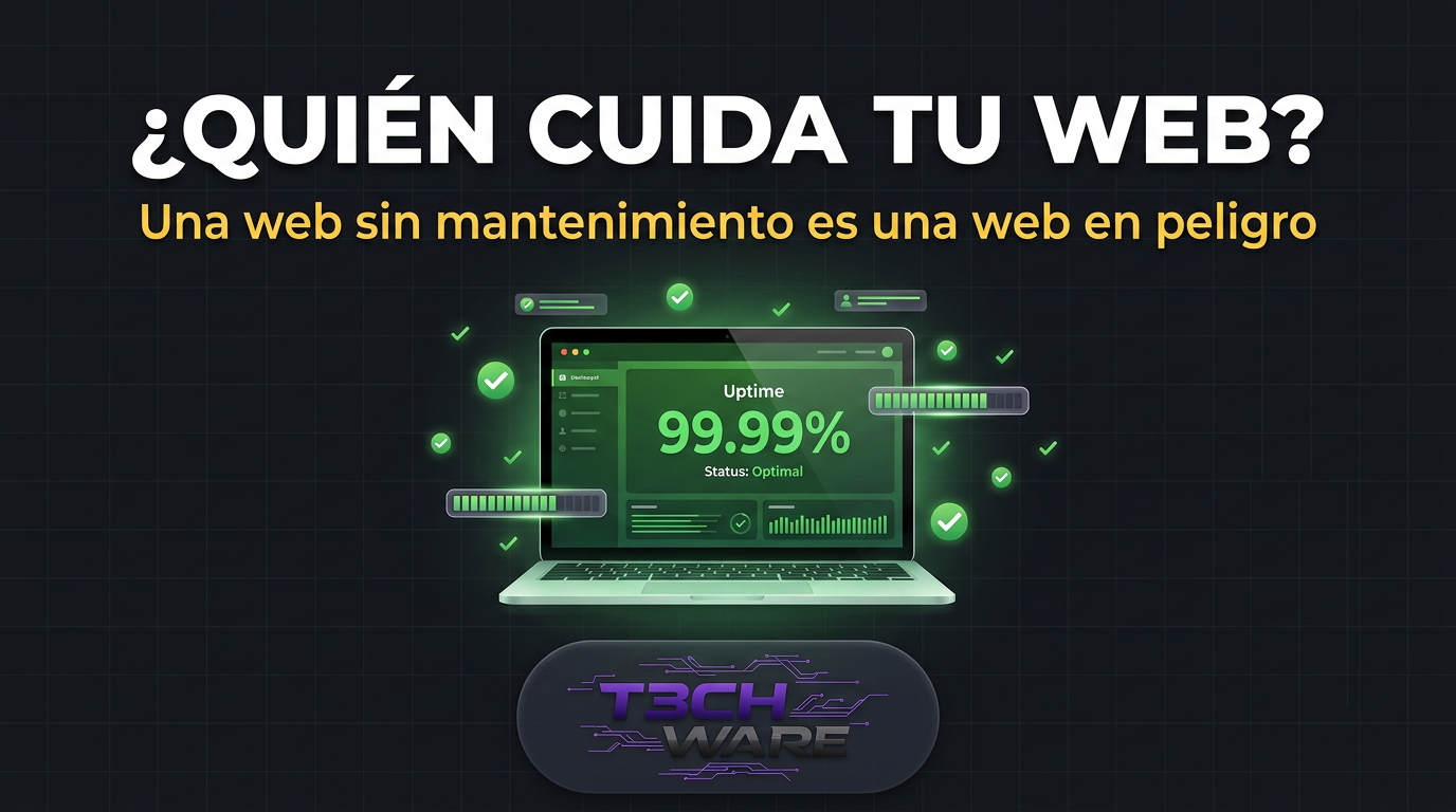 Mantenimiento web: por qué tu sitio necesita atención constante