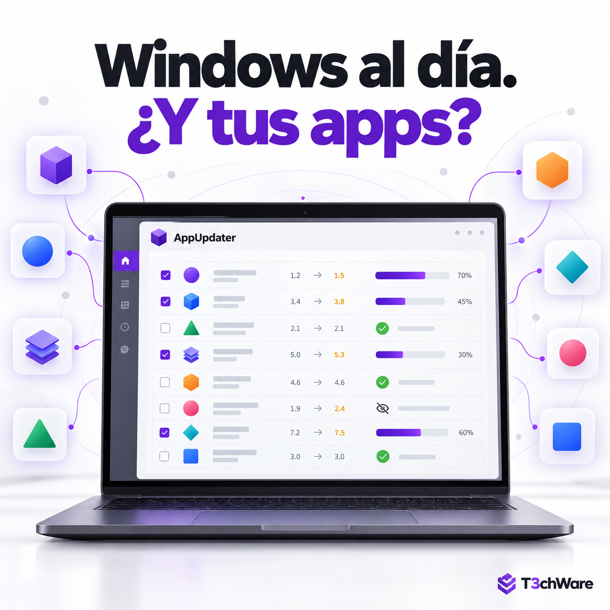 Windows actualizado no significa que tus aplicaciones también lo estén