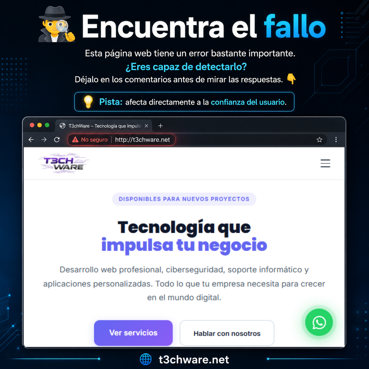 Web “No segura”: riesgos de no tener HTTPS y SSL