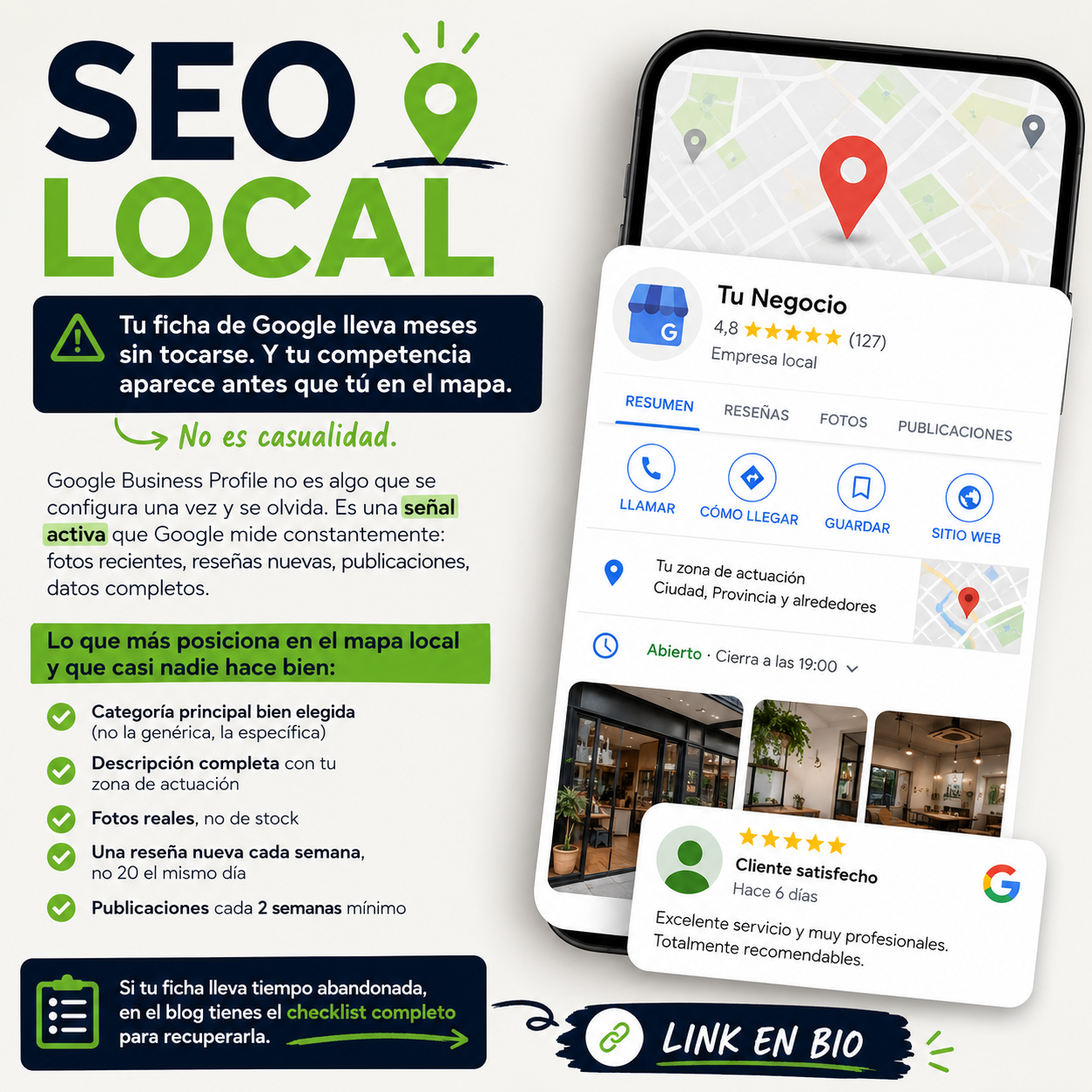 Google Business Profile: cómo optimizar tu ficha para aparecer en el mapa